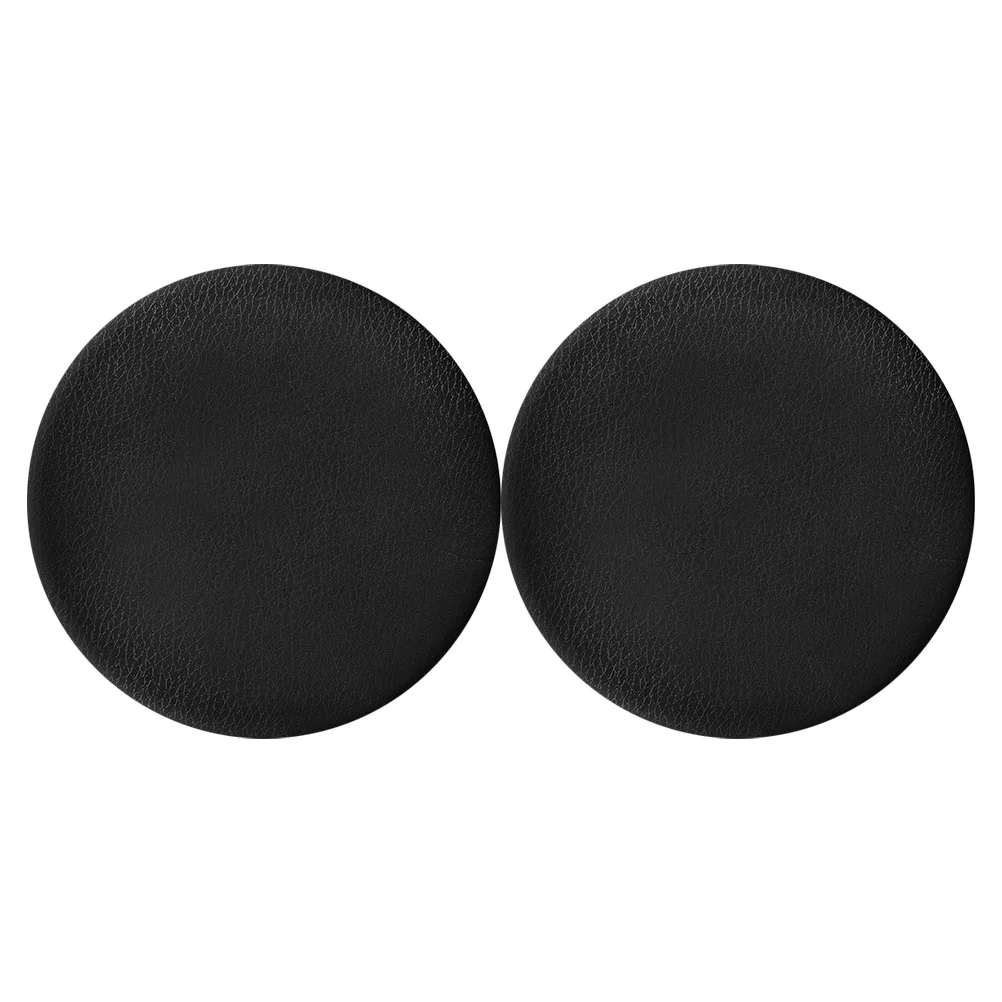 

2 Pcs Stool Cover Round Chair Seat Covers Protective Stretch Couch Black Protector Bar Barstool Dining Room