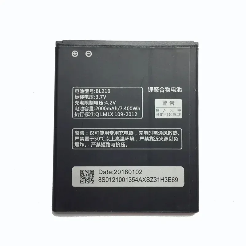 Аккумулятор BL210 на 2000 мА · ч для Lenovo S650 S658T A606 A536 A750E A770E аккумуляторы мобильных