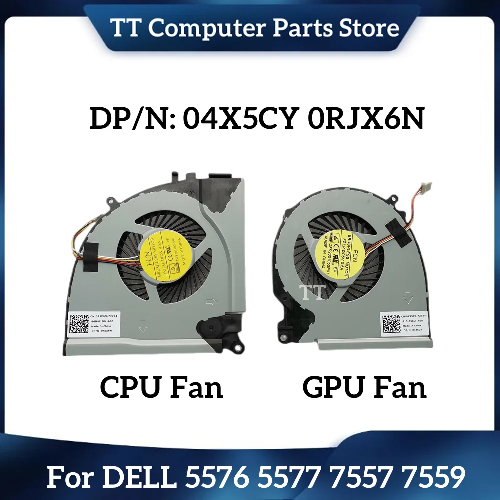 

Оригинальный радиатор для ноутбука Dell 5576 5577 7557 7559 04X5CY 0RJX6N 4X5CY RJX6N