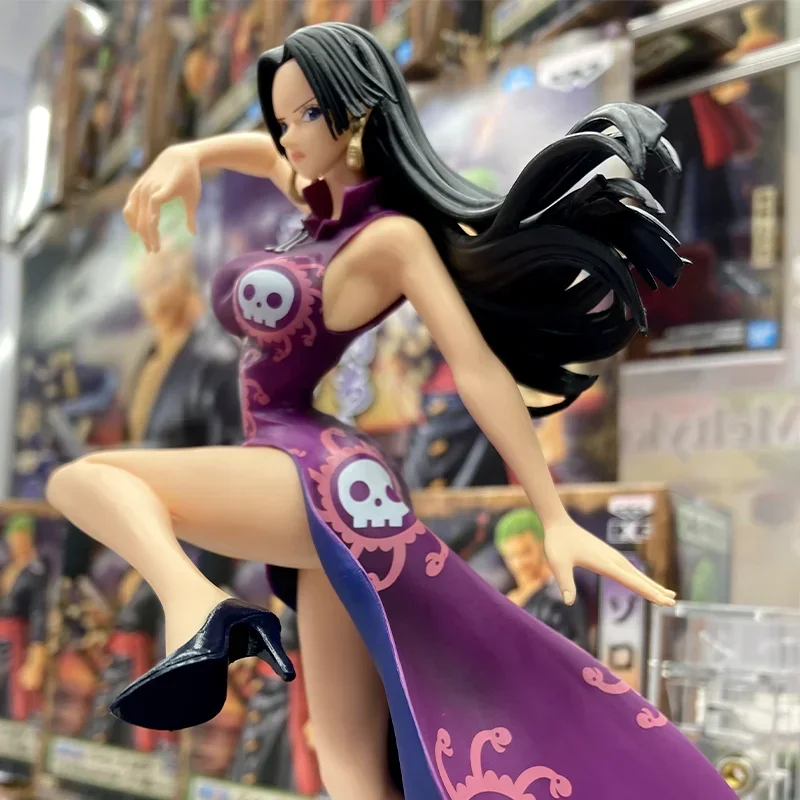 Bandai натуральная цельная аниме Боа Хэнкок фигурки Коллекционная модель LADY FIGHT