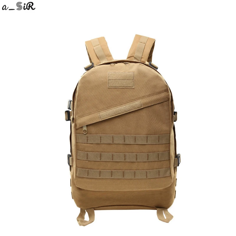 

New Men's Military Camouflage Outdoor Hiking Sports Tactical Backpack Eating Chicken Triple Pack Backpack