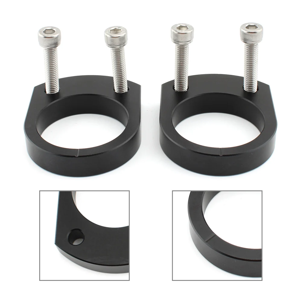 

1Pair Motorcycle Aluminum ​Handle Bar Riser Mount Clamp For Kawasaki ZZR1400 ZX-14R 2006-2022