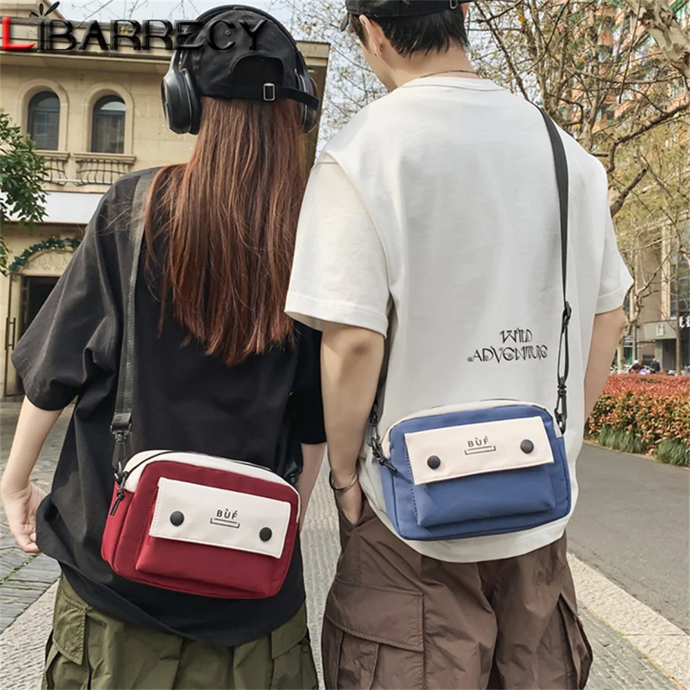 

Panelled High Quality Nylon Ladies Shoulder Bag New Small Women Messenger Bags Fashion Ladies Mobile Phone Bag Wallet Sac A Main