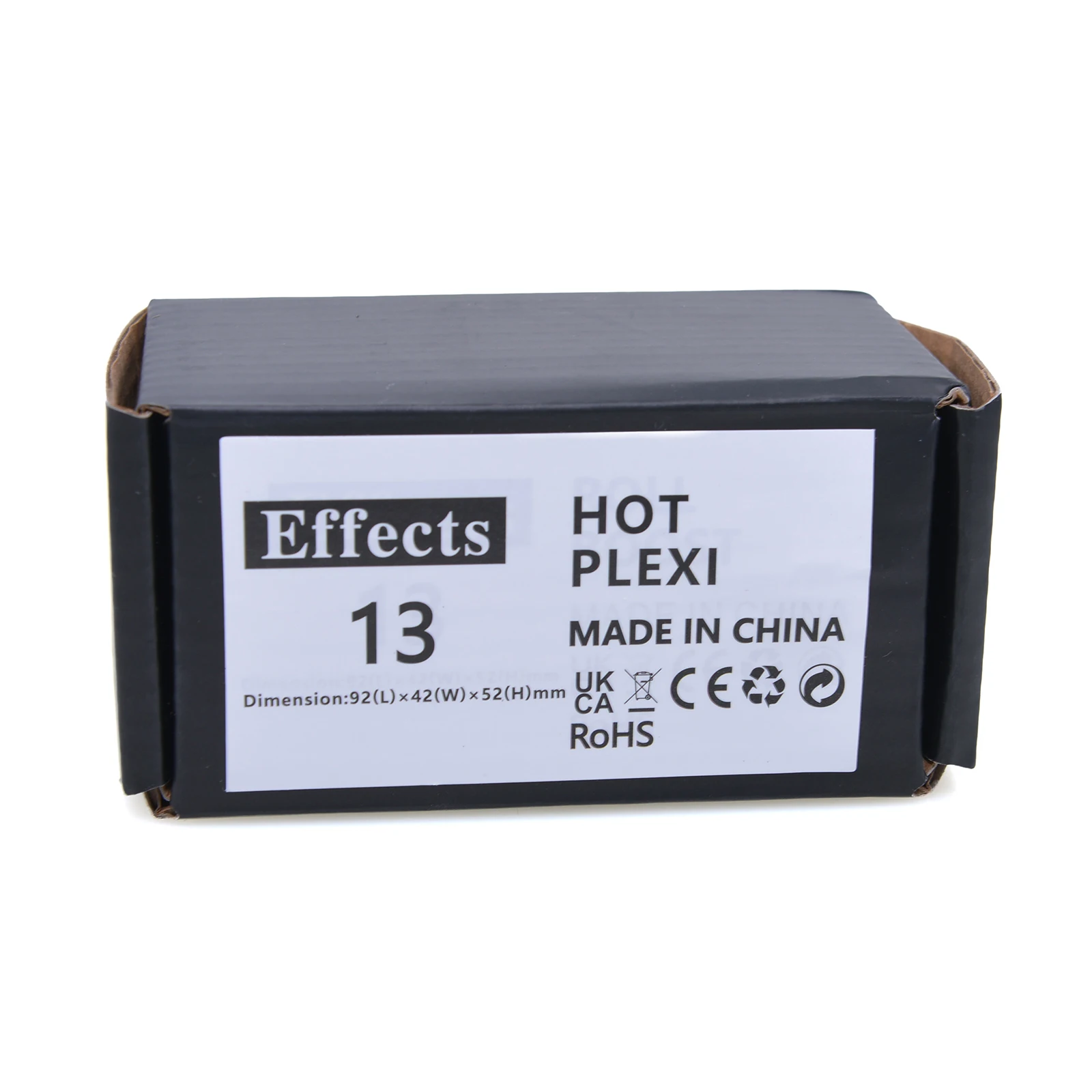Фото Электрогитарная педаль Hot Plexi с расширенными эффектами дисторшн для электрогитары, с функцией True Bypass. №5