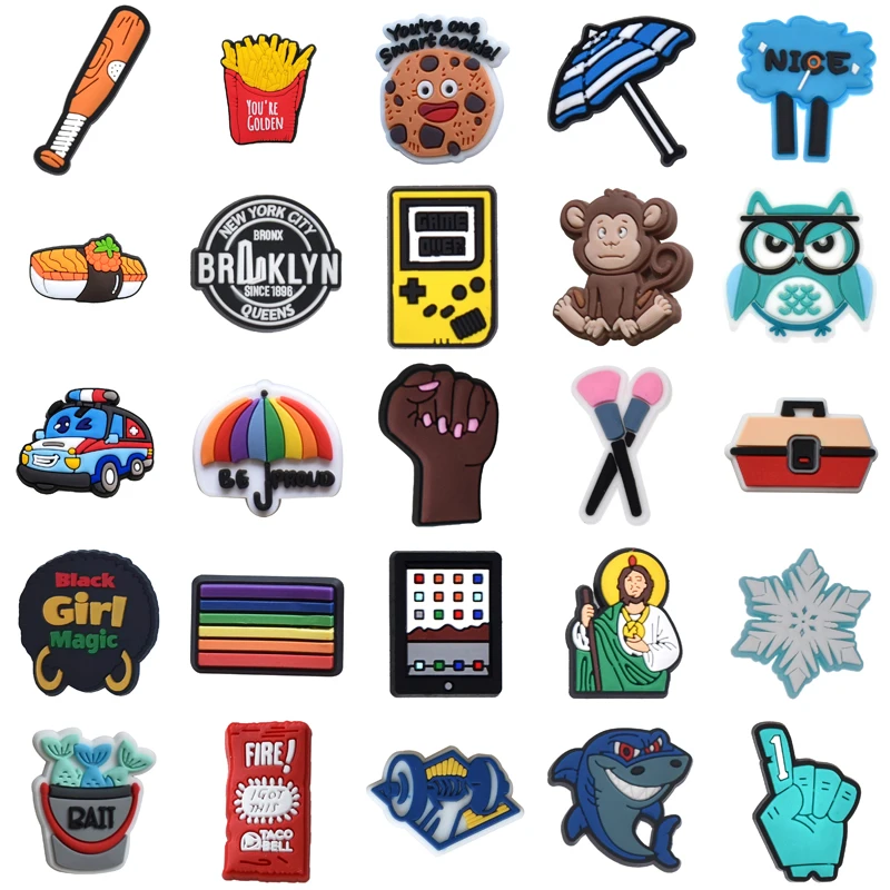 

Летние джинсы, рождественские подарки, аксессуары для обуви, подвески Crocs, подвески для обуви, новые булавки, дизайнерские женские и детские украшения для Croc, подвеска