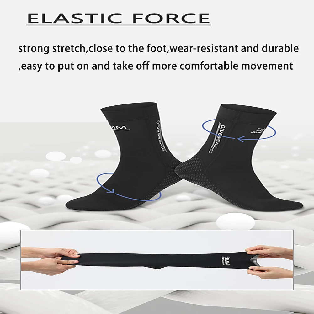 Неопреновые ботинки для подводного плавания и серфинга 3 мм