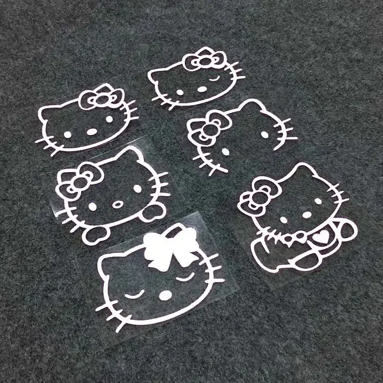 Универсальная автомобильная наклейка для Honda Sanrio HelloKitty на мотоцикл