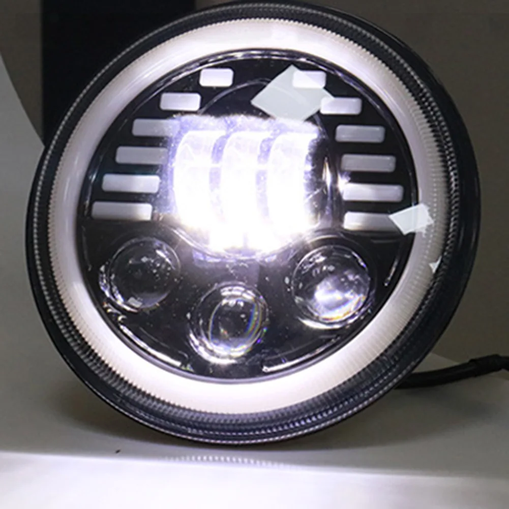 Универсальная 7-дюймовая светодиодная фара дальнего ближнего света с указателем