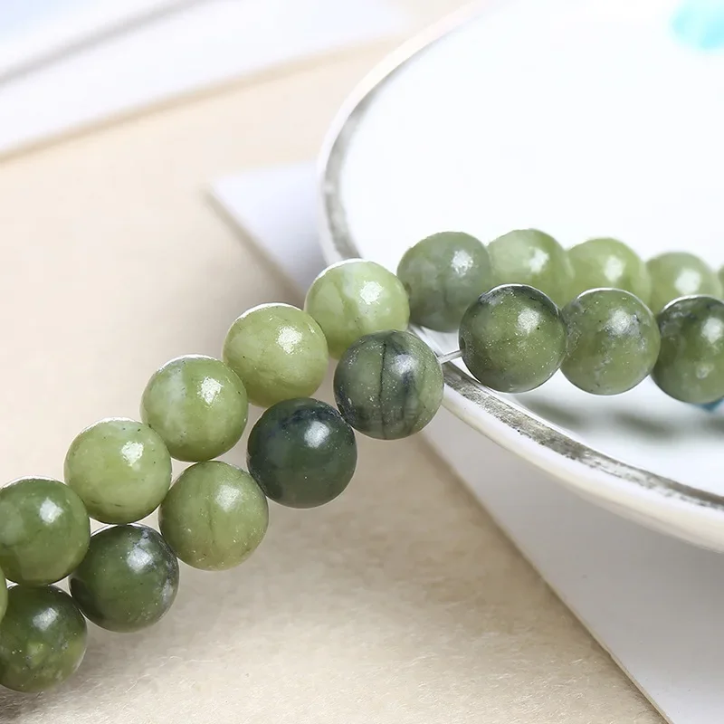 Хрустальные украшения южный нефрит свободные бусины ювелирные изделия своими
