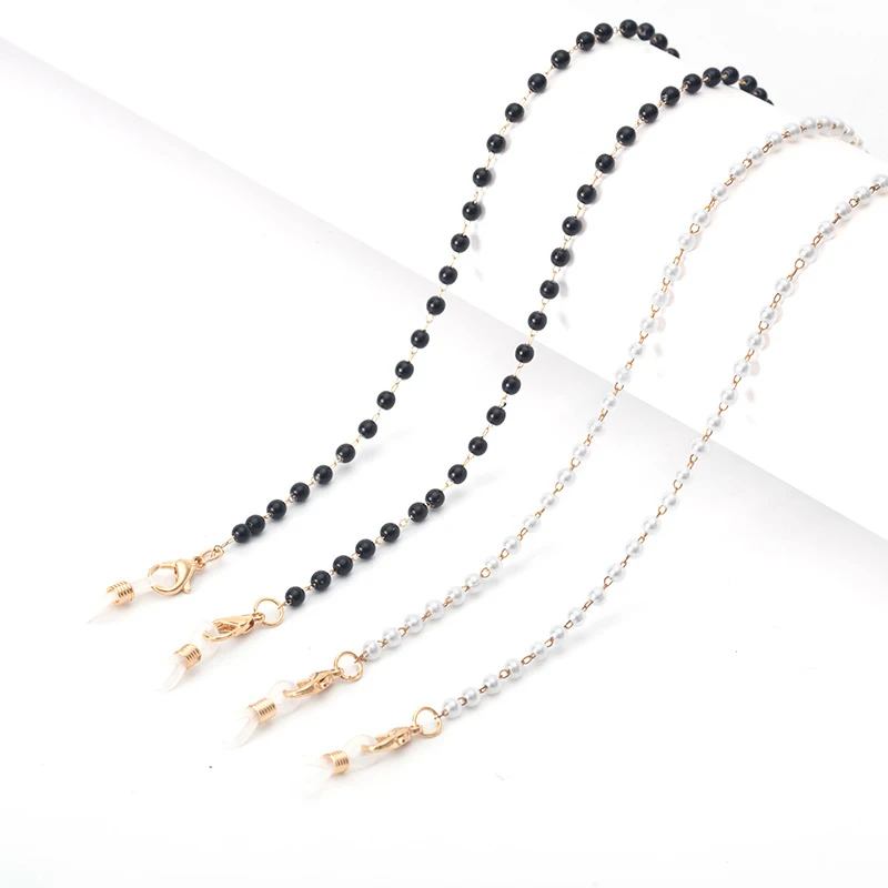 

Mask Hanging Rope Fashion Necklace Face Mask Lanyard Glasses Holder Chain Extension Non-slip Extension Lanyard with Hooks