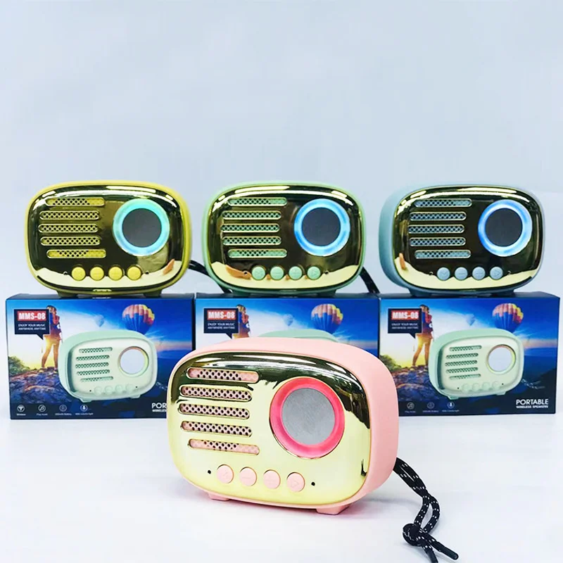 

Новый Bluetooth-динамик со светодиодный светкой, креативный Деловой Подарок, беспроводной Bluetooth-динамик