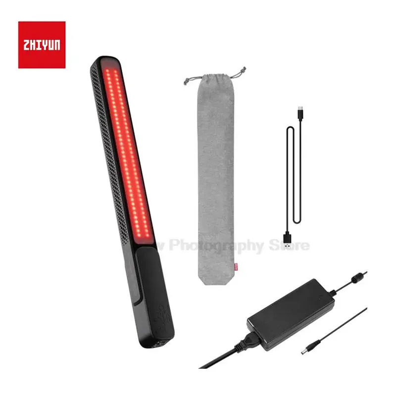 

Ручной Светильник ZHIYUN FIVERAY FR100C, светодиодный светильник 100 Вт RGB, светильник для фотосъемки, живой студийный видео Youtube