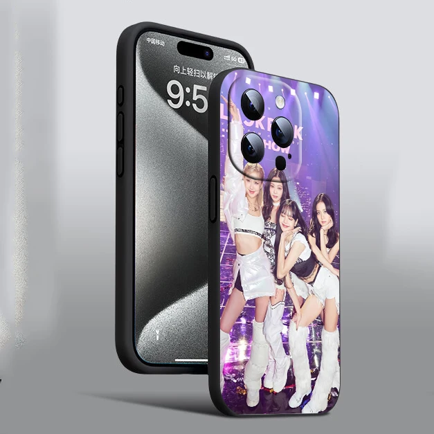 A9 B-Blackpink Girls Soft Silicone Case for Samsung Galaxy A5 2017 A6 A7 A8 PLUS 2018 M20 M30 M30S M31 M51 Caver