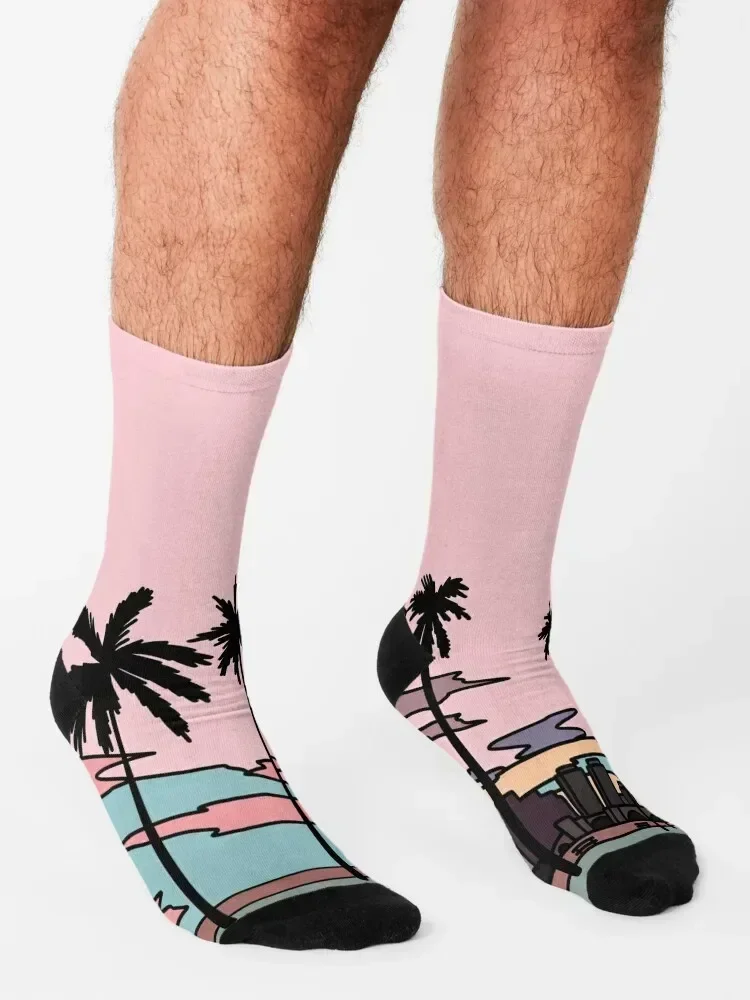 Florida sunset от Elebea Socks эстетические зимние термоноски для мальчиков женские