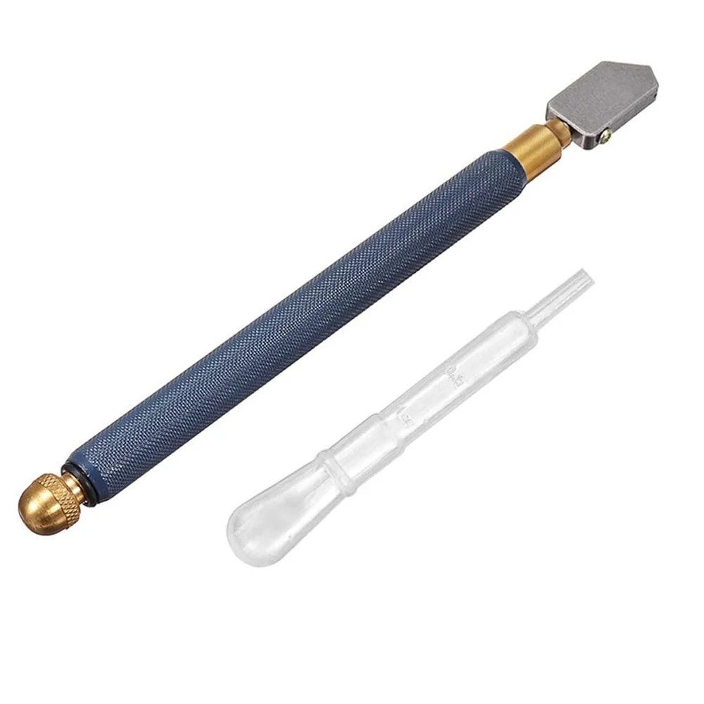 

2pcs TC-17 Diamond Glass Cutter Pencil Style Carbide Tip For DIY Mirrors Glass Frames Tiles Cutting Hand Tool Accessories