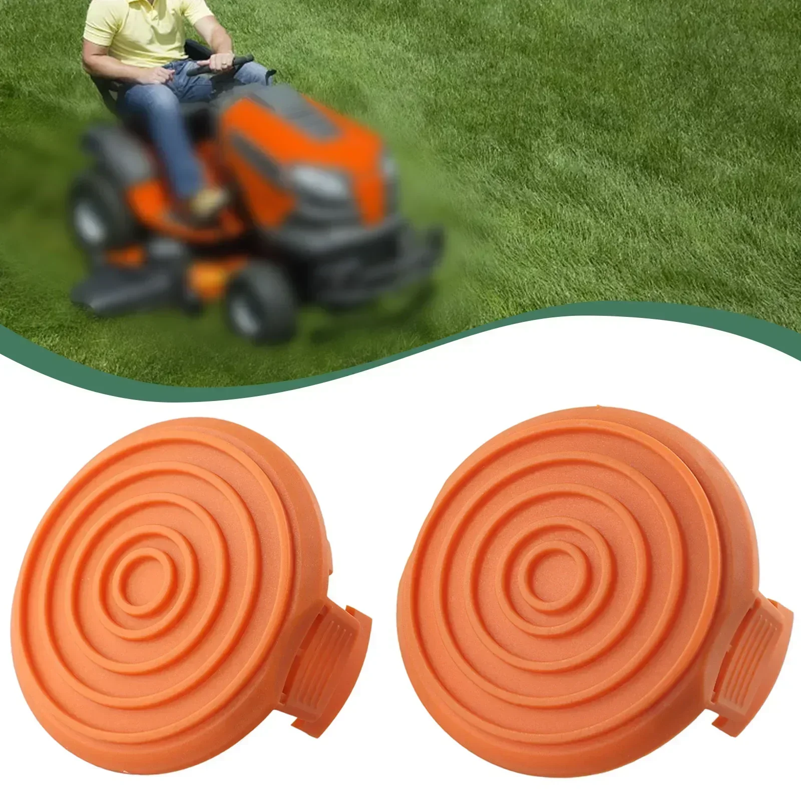 2 шт. крышка катушки триммера для WORX WA0216 сменный проводной триммер травы WG105 WG106 WG108