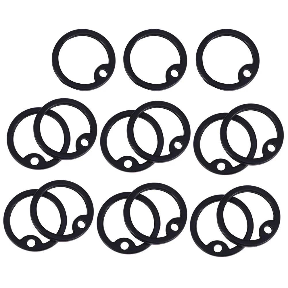 

15 Pcs Label Holders Dog Silencer Max Soft Dogtag Silencer Pet Tag Silencers