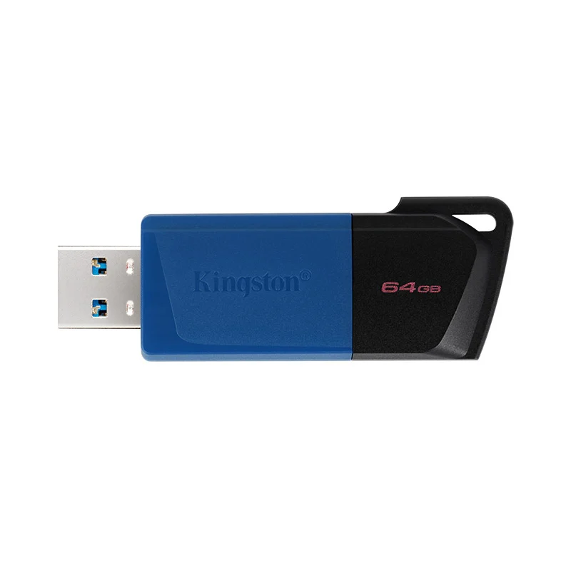 Фото Флэш-накопитель 3,2/64/32/128/256 Гб Kingston DTXM, USB, с двигающимся колпачком, разные цвета №5