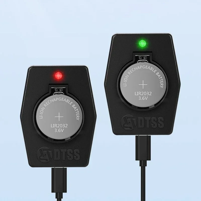 Портативное мини-кнопочное зарядное устройство LIR2032H LIR1632 LIR2025 LIR2016 Type-C Зарядное
