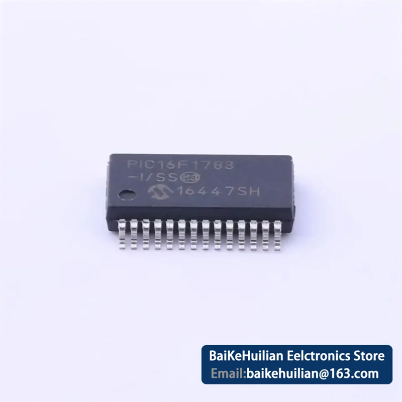 

(10-100 шт./партия) Φ/SS MCU 8-bit PIC16 PIC RISC 7KB Flash 3,3 V/5V 28-контактный SSOP Tube - Rail/Tube