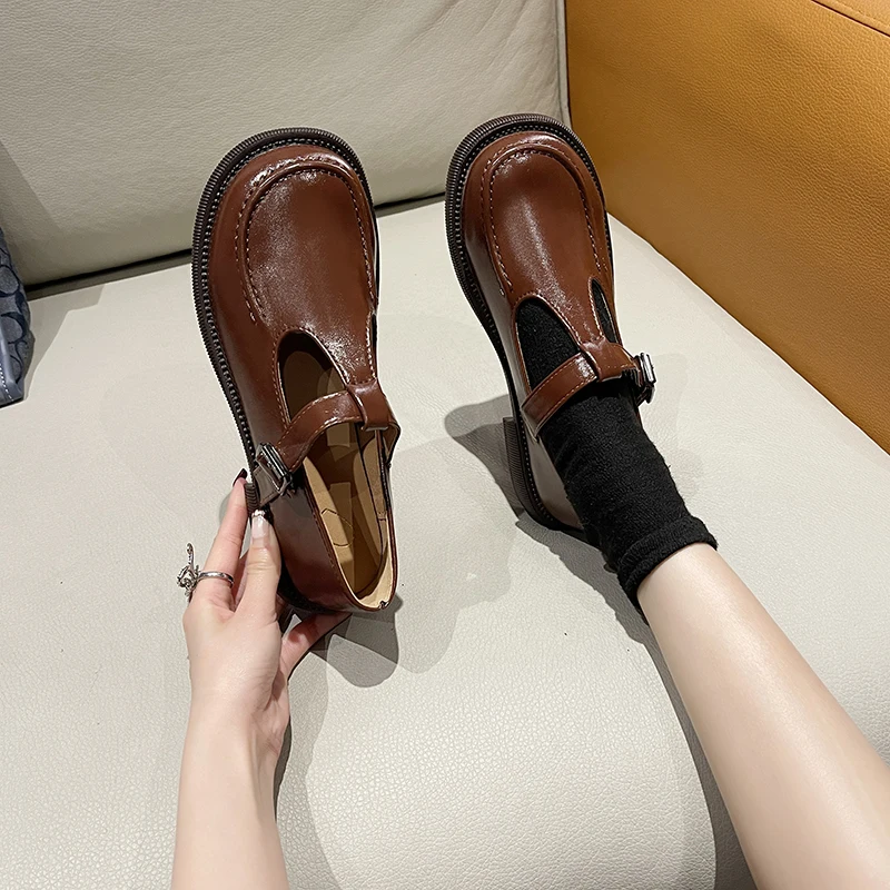 

Shoes Woman 2022 Oxfords Shallow Mouth Round Toe Loafers With Fur Black Flats Casual Female Sneakers Ladies' Footwear Autumn Ele