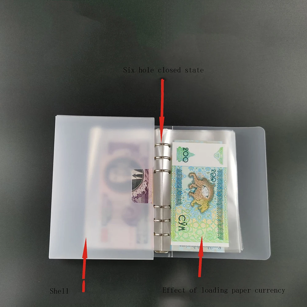 

100 Coin Storage Bag, Money Collection Album Book Dollar Bill Holders for Collectors Currency Banknote Stamp Collecting Supplies