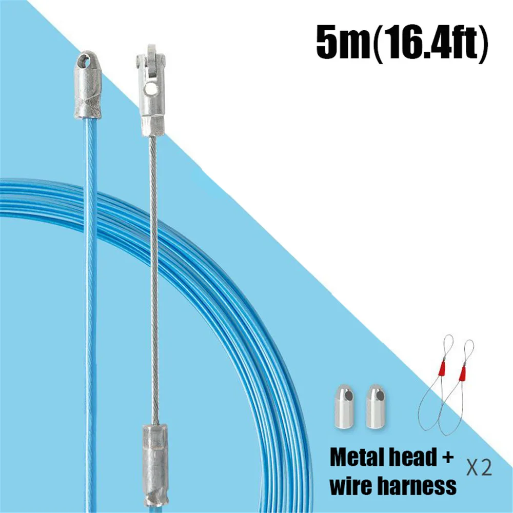 

2023 20/25/30M Universal Electrical Wire Lead Threading Device Pulley Tool Wire Cable Running Puller Lead Construction Tools