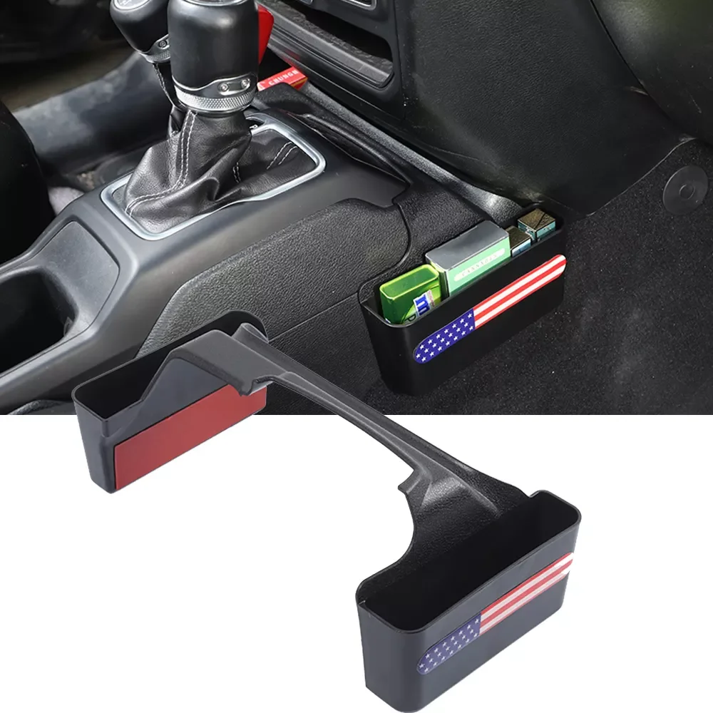 

Gear Shift Storage Box Stowing Tidying for Jeep Wrangler JK JL Gladiator JT 2018 2019 2020 2021 2022 Interior Accessories