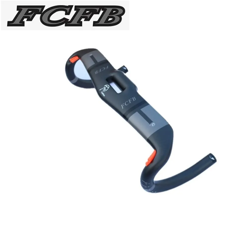

2016 new arrive FCFB FW matt gray black road handlebar internal cable bike handlebar 31.8*400 420 440mm carbon road handlebar