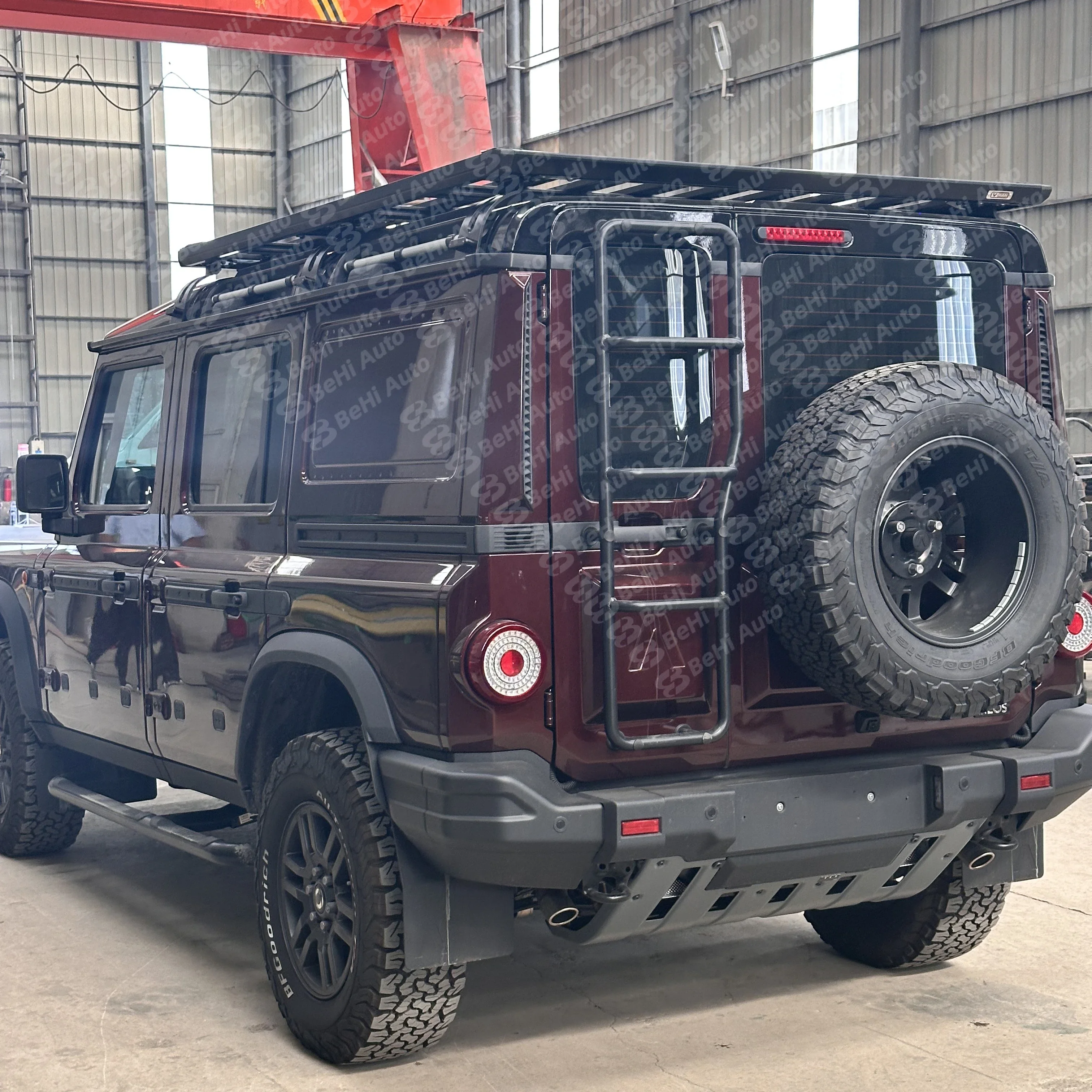 4x4 аксессуары для внедорожников Ineos Grenadier стальной багажник на крышу автомобиля