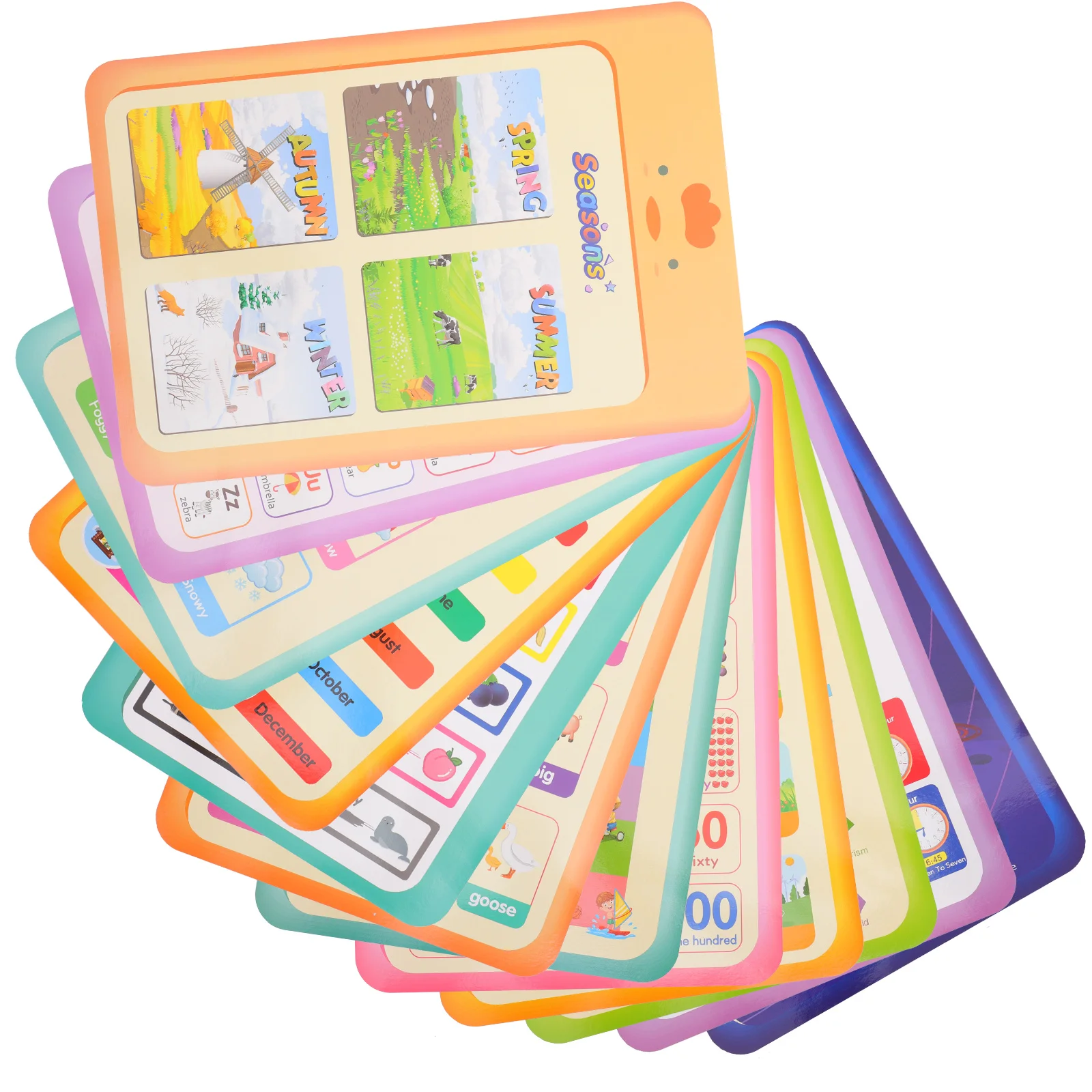 

12 листов, Детские Водонепроницаемые плакаты