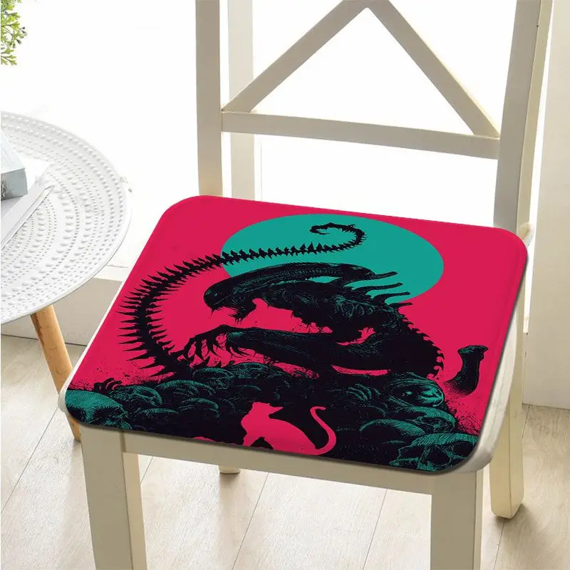 Подушка для медитации с изображением инопланетянина всесезонный стул столовой