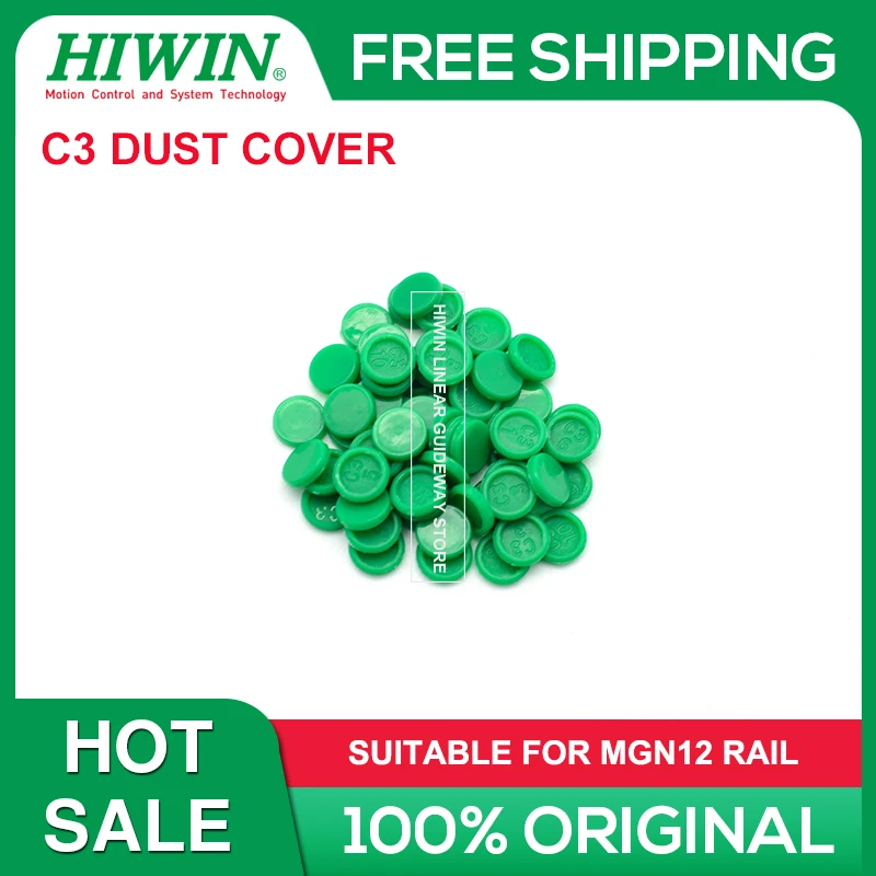 

HIWIN C3 Dust Cover Green Caps For HIWIN MGN12 Linear Rails