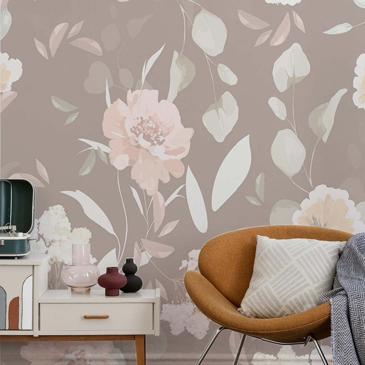 2 шт./комплект водонепроницаемые обои с рисунком и узором