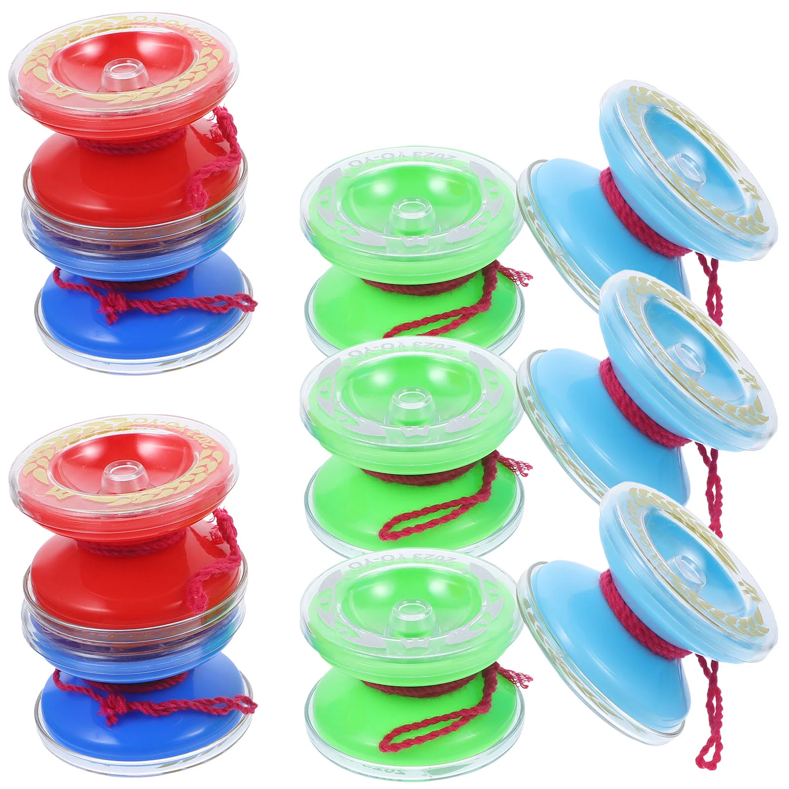 

10 Pcs Bulk Toys Kids Yo-yo Educational Plaything Portable Balls Major Funny Yoyo Abs Child