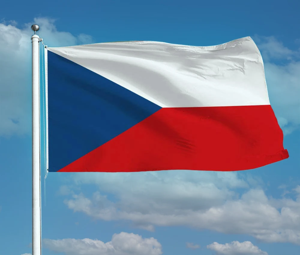Чешский Национальный флаг CZ CZE 90x150 см подвесные полиэфирные флаги Чехии Чешская