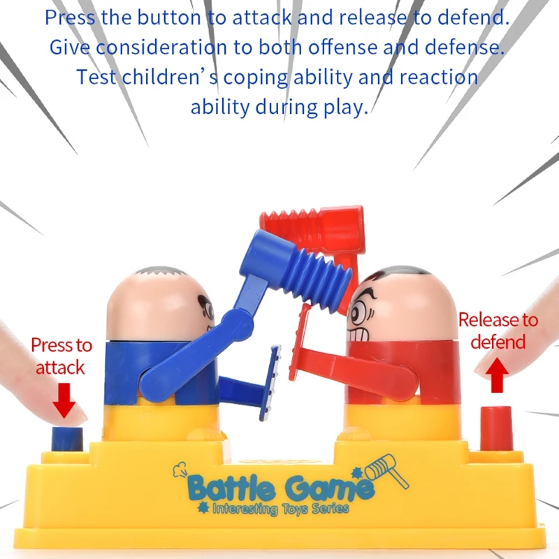 Children's Prank Decompression Funny Toys Two-person Head Fidgeting Game Parent-child Interactive Board Children Toy |