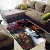 beautiful girl area rug gift 3d printed room mat floor anti slip large carpet home decoration themed living room carpet 05