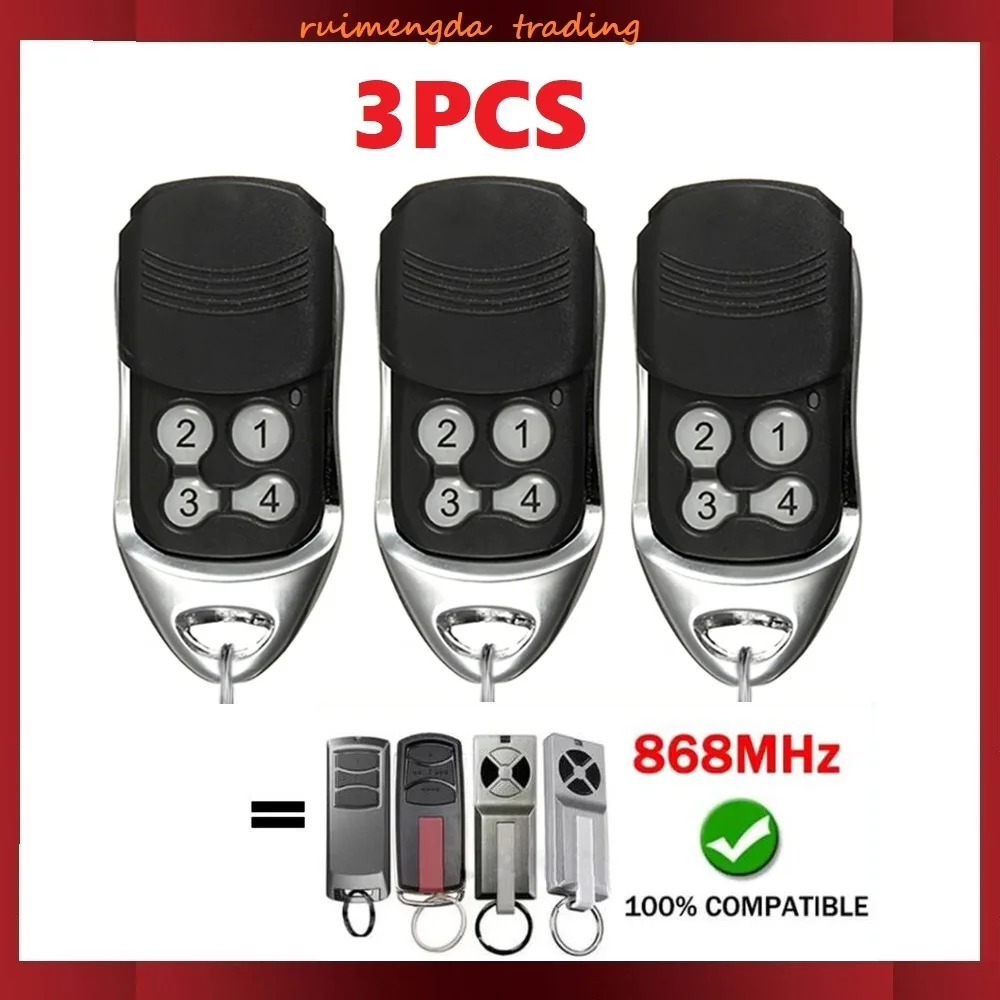 3 шт. пульт дистанционного управления для гаражных дверей 868 МГц