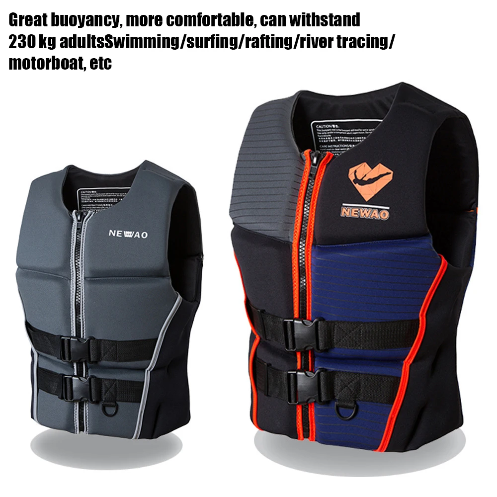 2022 new life jacket life vest buoyancy jacket multiple buoyancy anti-collision sailing boat drifting swimming motor boat