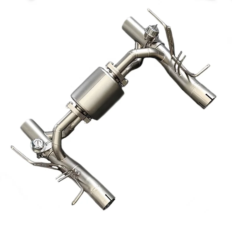 Высокопроизводительный Axleback для Ferrari F8 Spider Tributo 3 9l V8 Ss304 Valvetronic глушитель с