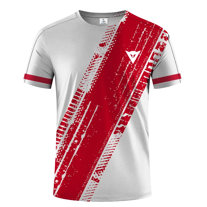 

2023 Summer Men Short Sleeve T-shirt DAI Logo Shirt GP Racing Team Motorcycle F1 Outdoor Sportswear