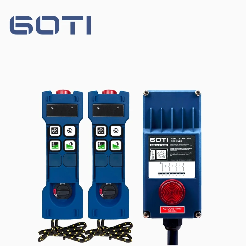 Промышленный беспроводной кран с дистанционным управлением GT-RS04 2T1R 18-65 в 65-440 В 220