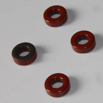 

Магнитный фильтр T68-2 9,4*17,5*4,83 мм, красный, серый, высокочастотный карбониловый Железный сердечник пыли, ферритовый сердечник железа