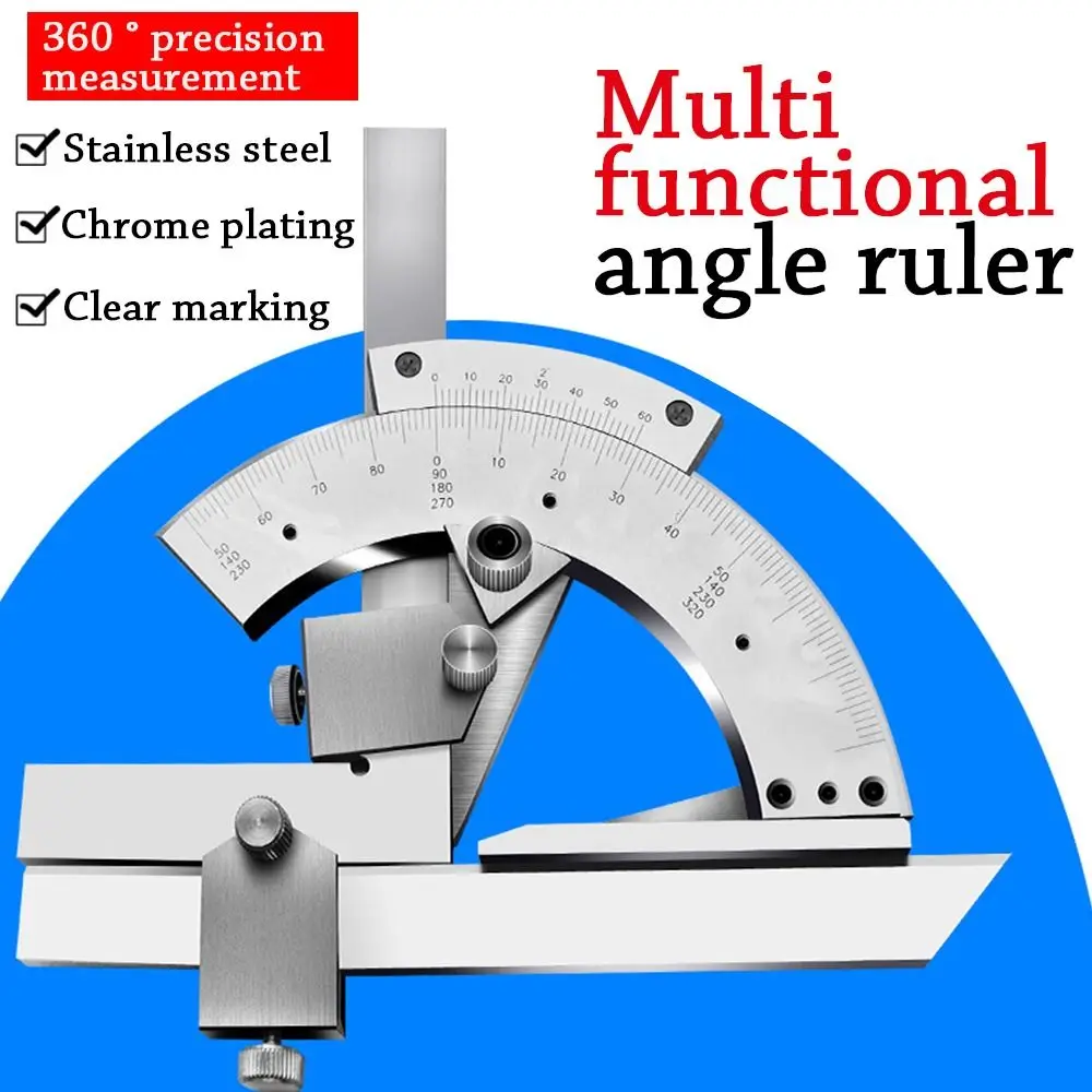 

0-320 Degree Precision Angle Measuring Finder Universal Bevel Protractor Tool