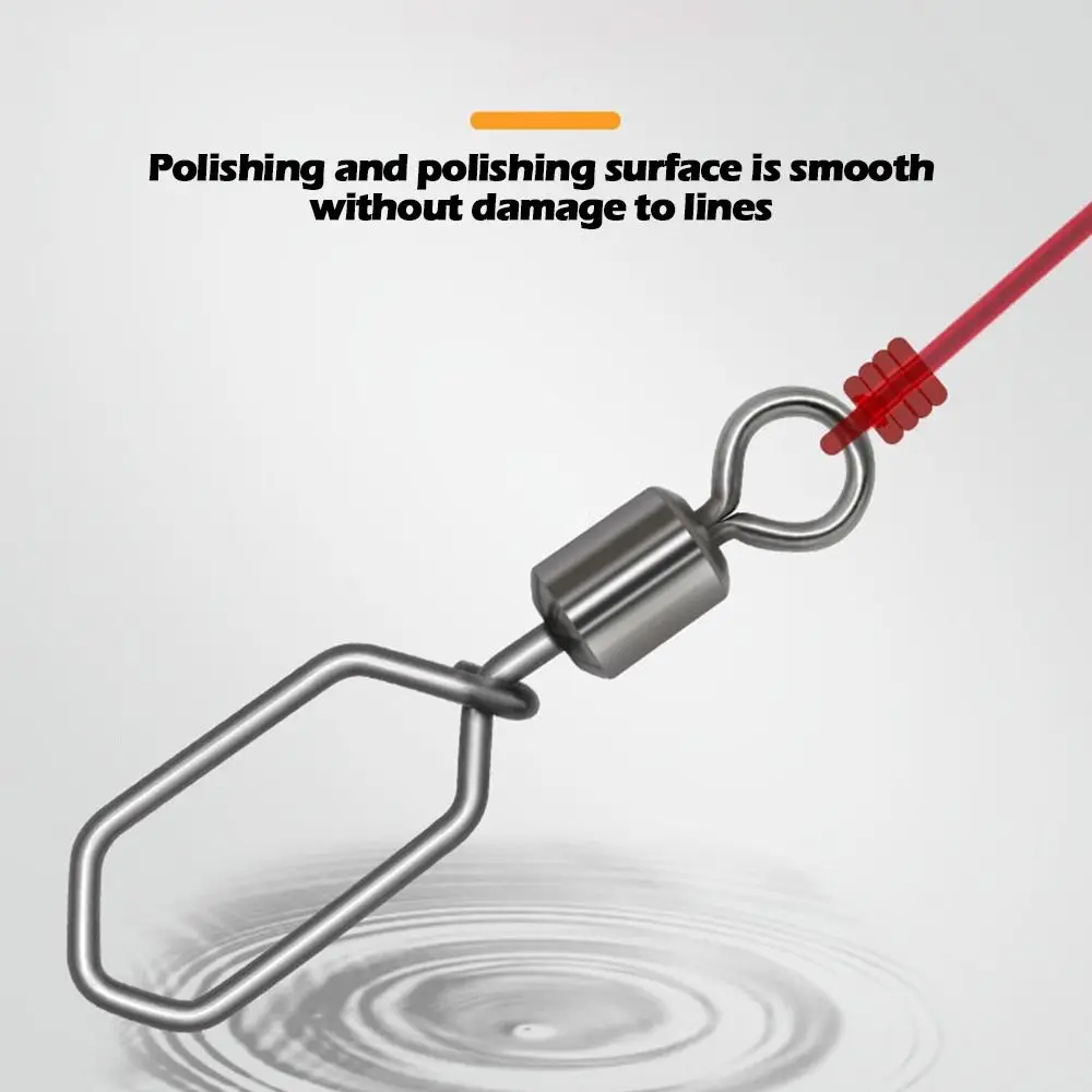 Сверхпрочные рыболовные соединители Nerhai из нержавеющей стали 50 шт.