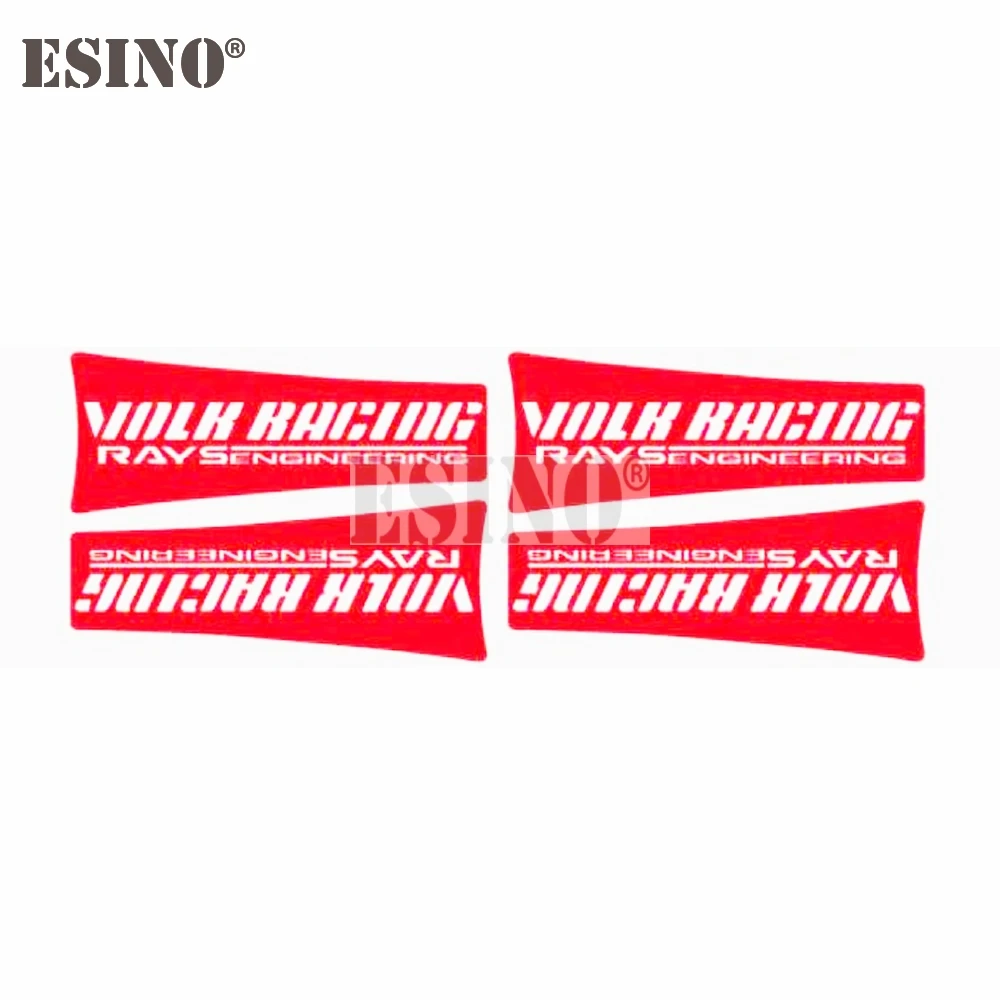 

4 шт., декоративные виниловые наклейки на обод колеса автомобиля