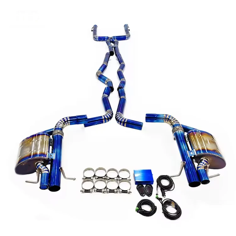 Титановая система выхлопа Xinaote Performance для выхлопной системы Mercedes Benz w205 C63 AMG