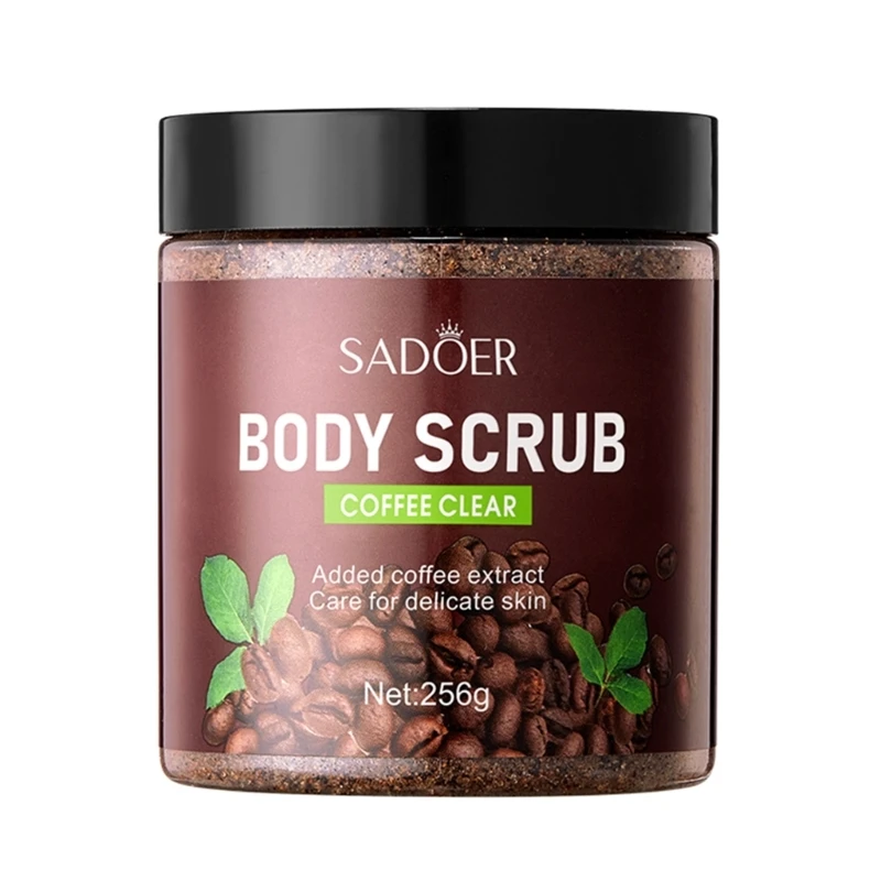 

Кофейный скраб для тела SADOER, отшелушивающий, против прыщей, отбеливающий, осветляющий, увлажняющий, глубоко очищающий, для за