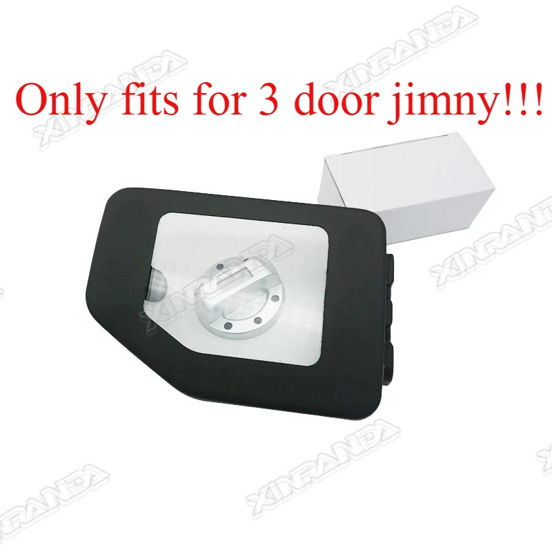 Автомобильная прозрачная стеклянная крышка заливного бака для газа, декоративная крышка для Suzuki Jimny JB74 JB64 3-дверная 2019 2020 2022 2023 2024 2025